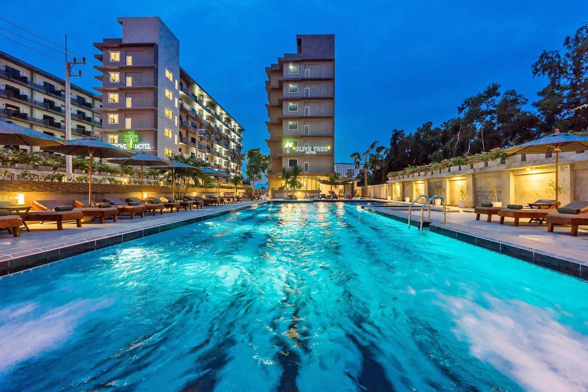 Olive Tree Hotel Pattaya Na Chom Thian Exterior foto